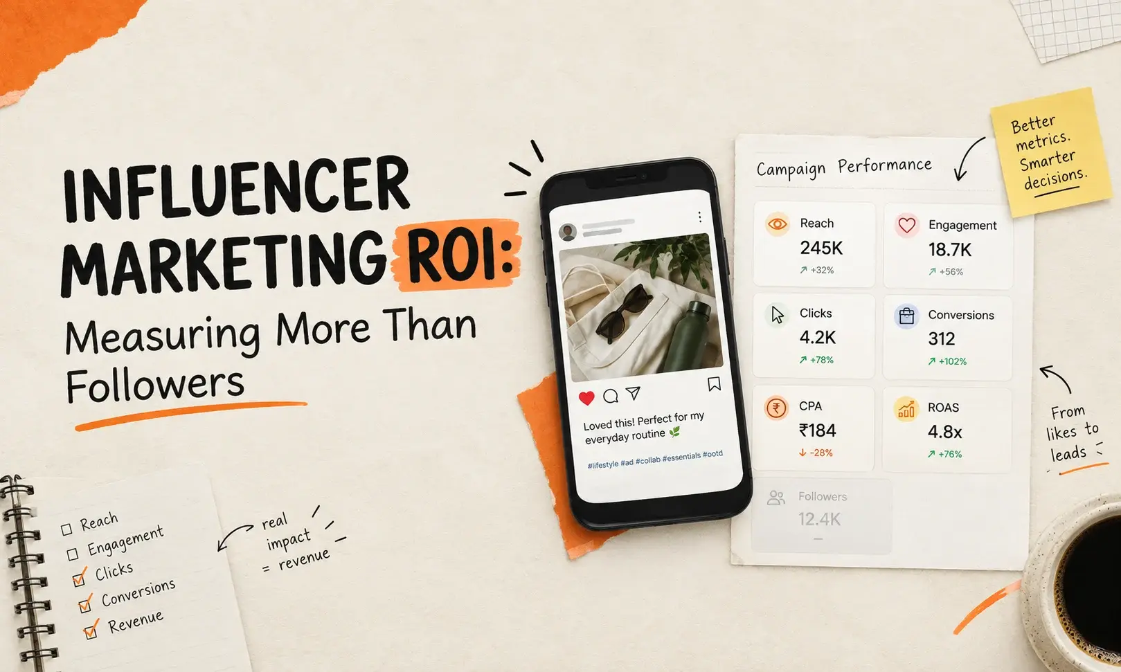 Influencer Marketing ROI: Measuring More Than Followers
