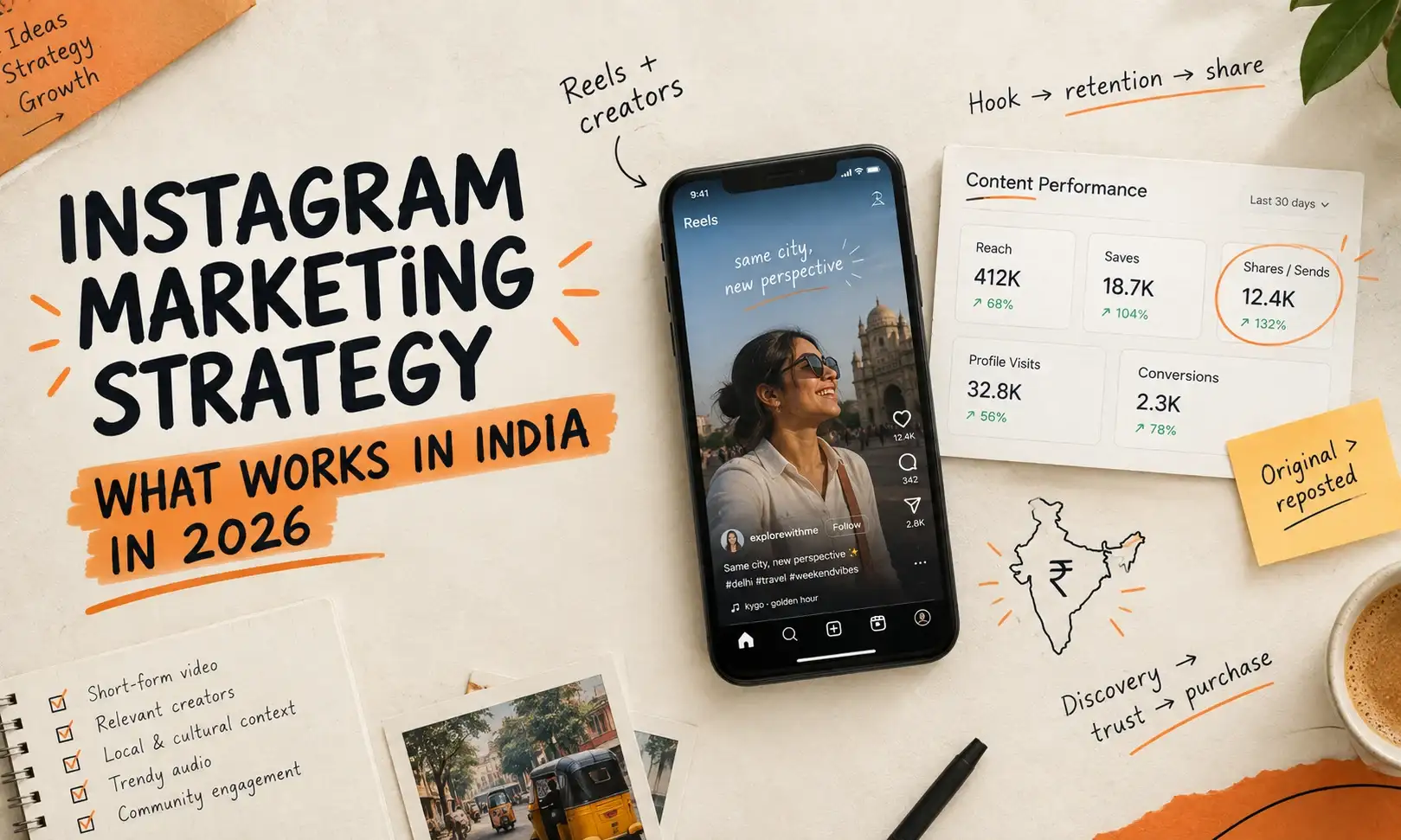 Instagram Marketing Strategy: What Works in India in 2026